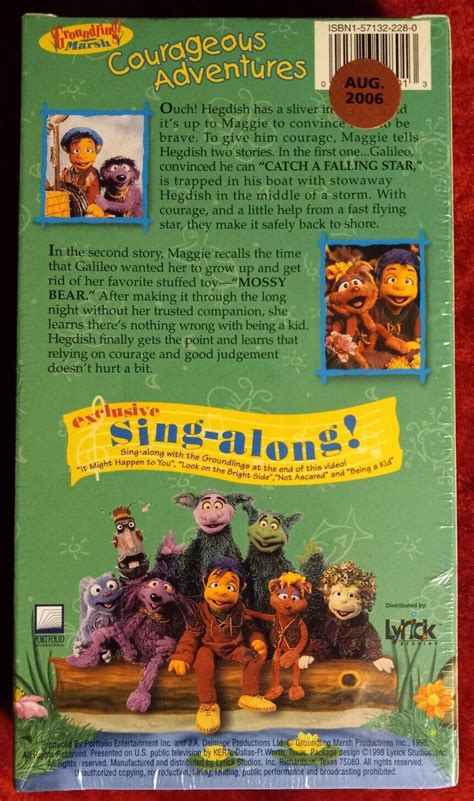Groundling Marsh & Barney & Friends, Come The Musical Show Called. . Groundling marsh vhs